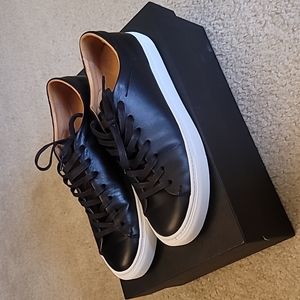 Beckett Simonon Reid Men's leather sneaker in black